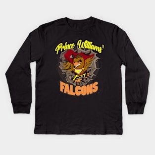 Prince Will Falcons Kids Long Sleeve T-Shirt